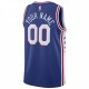 Philadelphia 76ers Nike Youth Swingman Custom Jersey Blue - Icon Edition