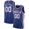 Philadelphia 76ers Nike Youth Swingman Custom Jersey Blue - Icon Edition