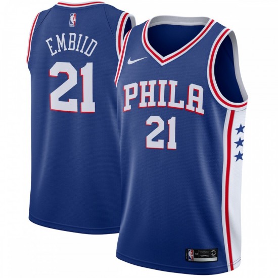 Joel Embiid Philadelphia 76ers Nike Swingman Jersey Royal - Icon Edition