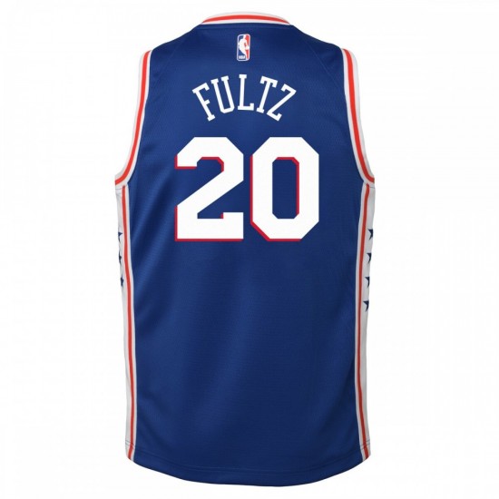 Markelle Fultz Philadelphia 76ers Nike Youth Swingman Jersey Blue - Icon Edition