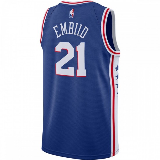 Joel Embiid Philadelphia 76ers Nike 2019/2020 Swingman Jersey - Icon Edition - Royal