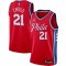 Joel Embiid Philadelphia 76ers Jordan Brand 2020/21 Swingman Jersey - Statement Edition - Red