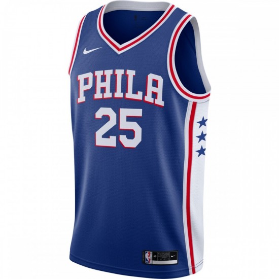 Ben Simmons Philadelphia 76ers Nike 2020/21 Swingman Jersey - Royal - Icon Edition