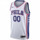 Philadelphia 76ers Nike 2020/21 Swingman Custom Jersey - Association Edition - White