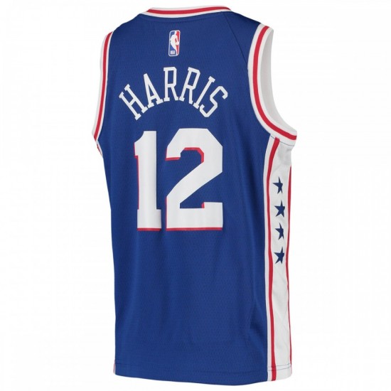 Tobias Harris Philadelphia 76ers Nike Youth 2020/21 Swingman Jersey - Icon Edition - Royal