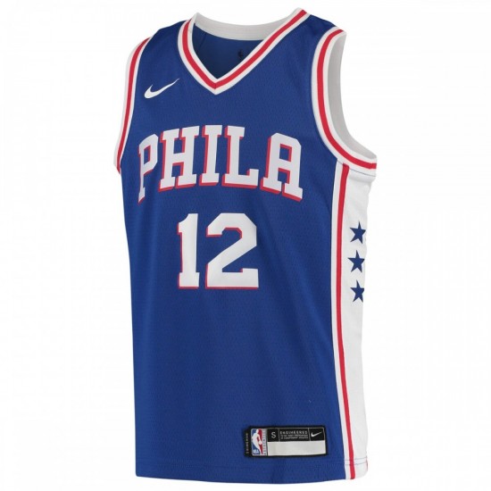 Tobias Harris Philadelphia 76ers Nike Youth 2020/21 Swingman Jersey - Icon Edition - Royal