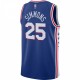 Ben Simmons Philadelphia 76ers Nike 2021/22 Diamond Swingman Jersey - Icon Edition - Royal