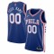 Philadelphia 76ers Nike Unisex 2022/23 Swingman Custom Jersey Royal - Icon Edition