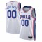 Philadelphia 76ers Nike Unisex 2022/23 Swingman Custom Jersey White - Association Edition