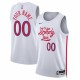 Philadelphia 76ers Nike Unisex 2022/23 Swingman Custom Jersey - City Edition - White