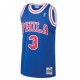 Allen Iverson Philadelphia 76ers Throwback Mitchell & Ness 1996-97 Hardwood Classics Swingman Jersey - Royal