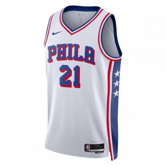 Joel Embiid Philadelphia 76ers Nike Unisex Swingman Jersey - Association Edition - White