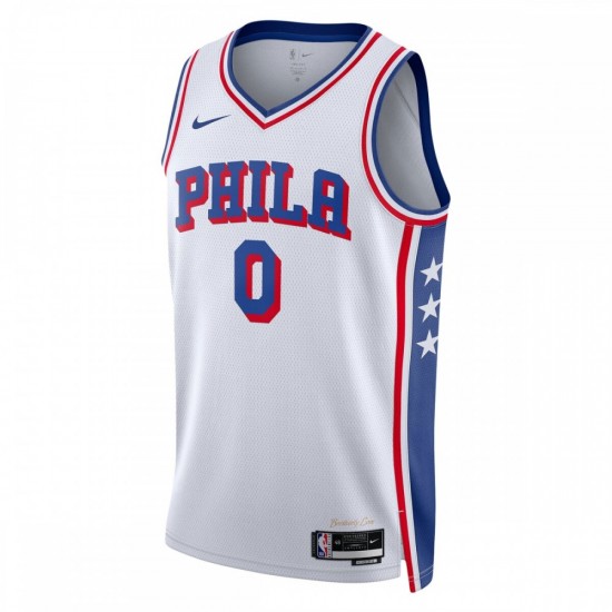 Tyrese Maxey Philadelphia 76ers Nike Unisex Swingman Jersey - Association Edition - White