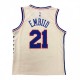 Men's Philadelphia 76ers Joel Embiid #21 Nike 2021 Swingman Jersey - Earned Edition