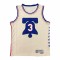 Men's Philadelphia 76ers Allen Iverson #3 Nike 2021 Swingman Jersey - Earned Edition