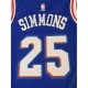 Men's Philadelphia 76ers Ben Simmons #25 Blue Swingman Jersey - Icon Edition