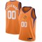 Phoenix Suns Jordan Brand Swingman Custom Jersey - Statement Edition - Orange