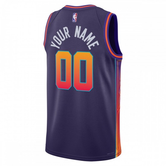 Phoenix Suns Nike Unisex 2023/24 Custom Swingman Jersey - Purple - City Edition