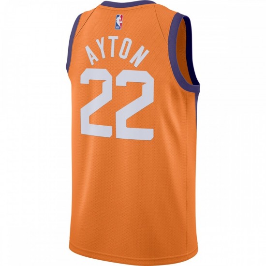 Deandre Ayton Phoenix Suns Jordan Brand 2020/21 Swingman Jersey - Statement Edition - Orange