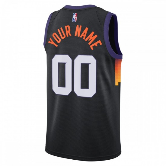 Phoenix Suns Nike Youth Swingman Custom Jersey Black - City Edition