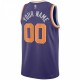 Phoenix Suns Nike 2021/22 Diamond Swingman Custom Jersey - Icon Edition - Purple