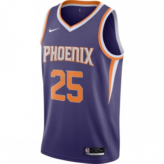 Mikal Bridges Phoenix Suns Nike 2020/21 Swingman Player Jersey - Icon Edition - Purple