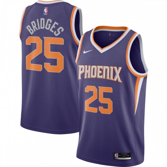 Mikal Bridges Phoenix Suns Nike 2020/21 Swingman Player Jersey - Icon Edition - Purple