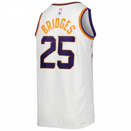 Mikal Bridges Phoenix Suns Nike Unisex 2022/23 Swingman Jersey - Icon Edition - White