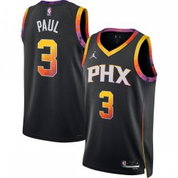 Chris Paul Phoenix Suns Jordan Brand 2022/23 Statement Edition Swingman Jersey - Black