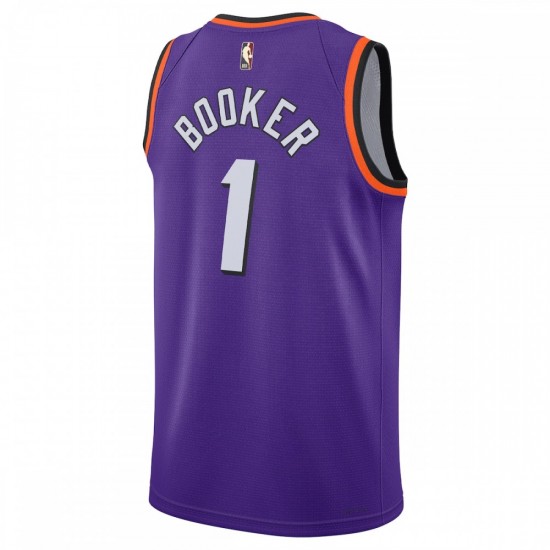 Devin Booker Phoenix Suns Nike 2022/23 Swingman Jersey Purple - Classic Edition