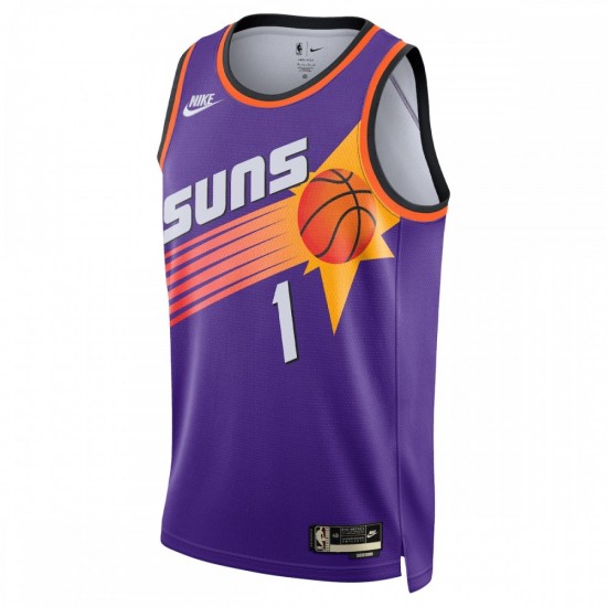 Devin Booker Phoenix Suns Nike 2022/23 Swingman Jersey Purple - Classic Edition