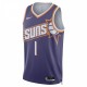 Devin Booker Phoenix Suns Nike Unisex Swingman Jersey - Icon Edition - Purple