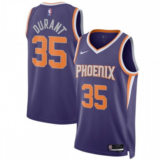 Kevin Durant Phoenix Suns Nike Unisex 2022/23 Swingman Jersey - Icon Edition - Purple