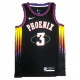 Men's Phoenix Suns Chris Paul #3 Nike Black 2021/22 Swingman NBA Jersey-Mixtape Edition