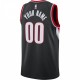 Portland Trail Blazers Nike Swingman Custom Jersey Black - Icon Edition