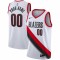 Portland Trail Blazers Nike 2020/21 Swingman Custom Jersey - Association Edition - White