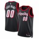 Portland Trail Blazers Nike 2021/22 Swingman Custom Jersey - City Edition - Black