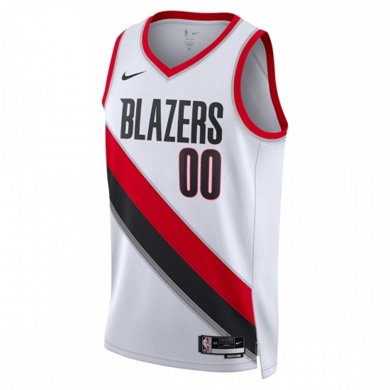 Portland Trail Blazers Nike Unisex 2022/23 Swingman Custom Jersey White - Association Edition