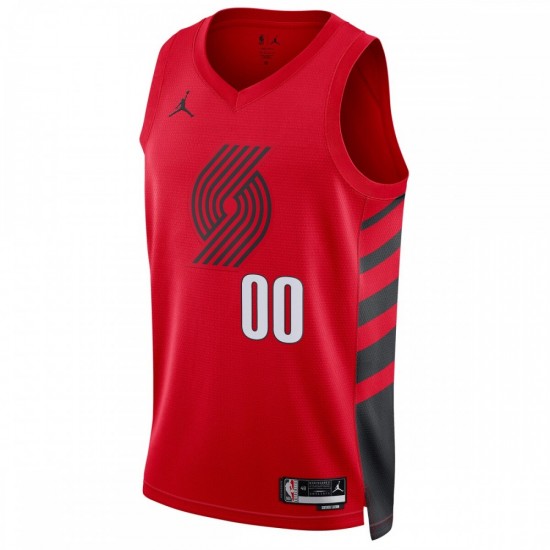 Portland Trail Blazers Jordan Brand Unisex 2022/23 Swingman Custom Jersey - Statement Edition - Red