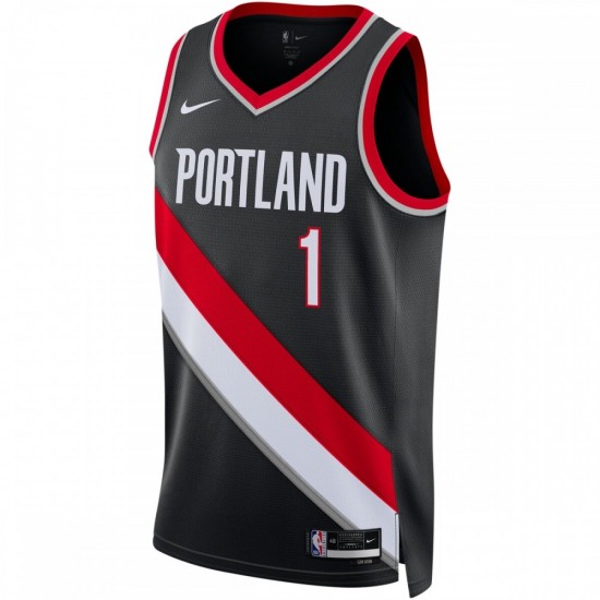 Anfernee Simons Portland Trail Blazers Nike Unisex Swingman Jersey - Icon Edition - Black