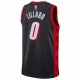 Men's Portland Trail Blazers Damian Lillard #0 Nike Black 2021/22 Swingman NBA Jersey - City Edition