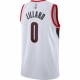 Men's Portland Trail Blazers Damian Lillard #0 Nike White Swingman Jersey - Association Edition