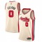 Men's Portland Trail Blazers Damian Lillard Nike Cream 2019/20 Swingman Jersey - City Edition