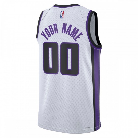 Sacramento Kings Nike Unisex Swingman Custom Jersey - Association Edition - White