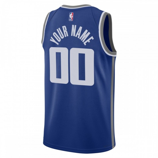 Sacramento Kings Nike Unisex 2023/24 Custom Swingman Jersey - Blue - City Edition