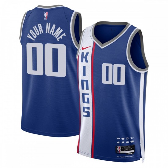 Sacramento Kings Nike Unisex 2023/24 Custom Swingman Jersey - Blue - City Edition