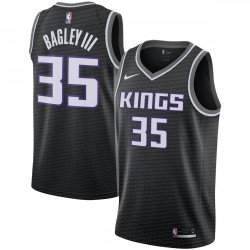 Marvin Bagley III Sacramento Kings Nike 2019/2020 Swingman Jersey - Statement Edition - Black