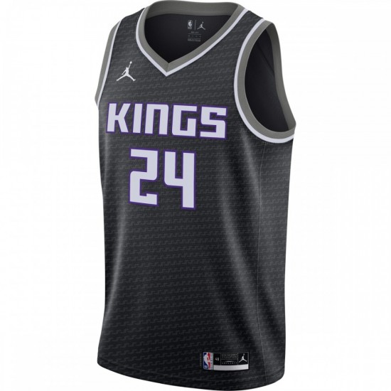 Buddy Hield Sacramento Kings Jordan Brand 2020/21 Swingman Jersey - Statement Edition - Black