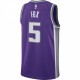 De'Aaron Fox Sacramento Kings Nike 2020/21 Swingman Jersey - Purple - Icon Edition