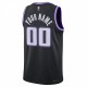 Sacramento Kings Nike 2021/22 Swingman Custom Jersey - City Edition - Black